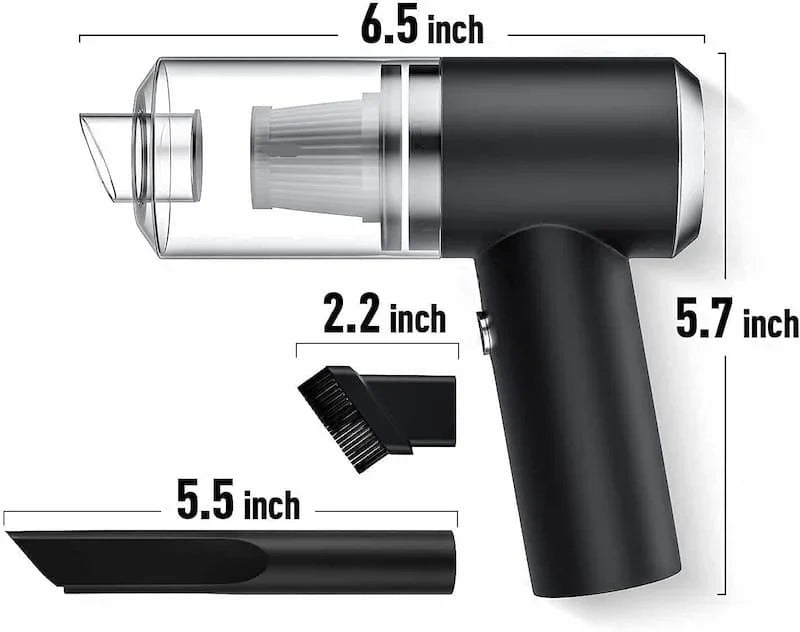 Portable 3 in 1 Vacuum Cleaner Rechargeable